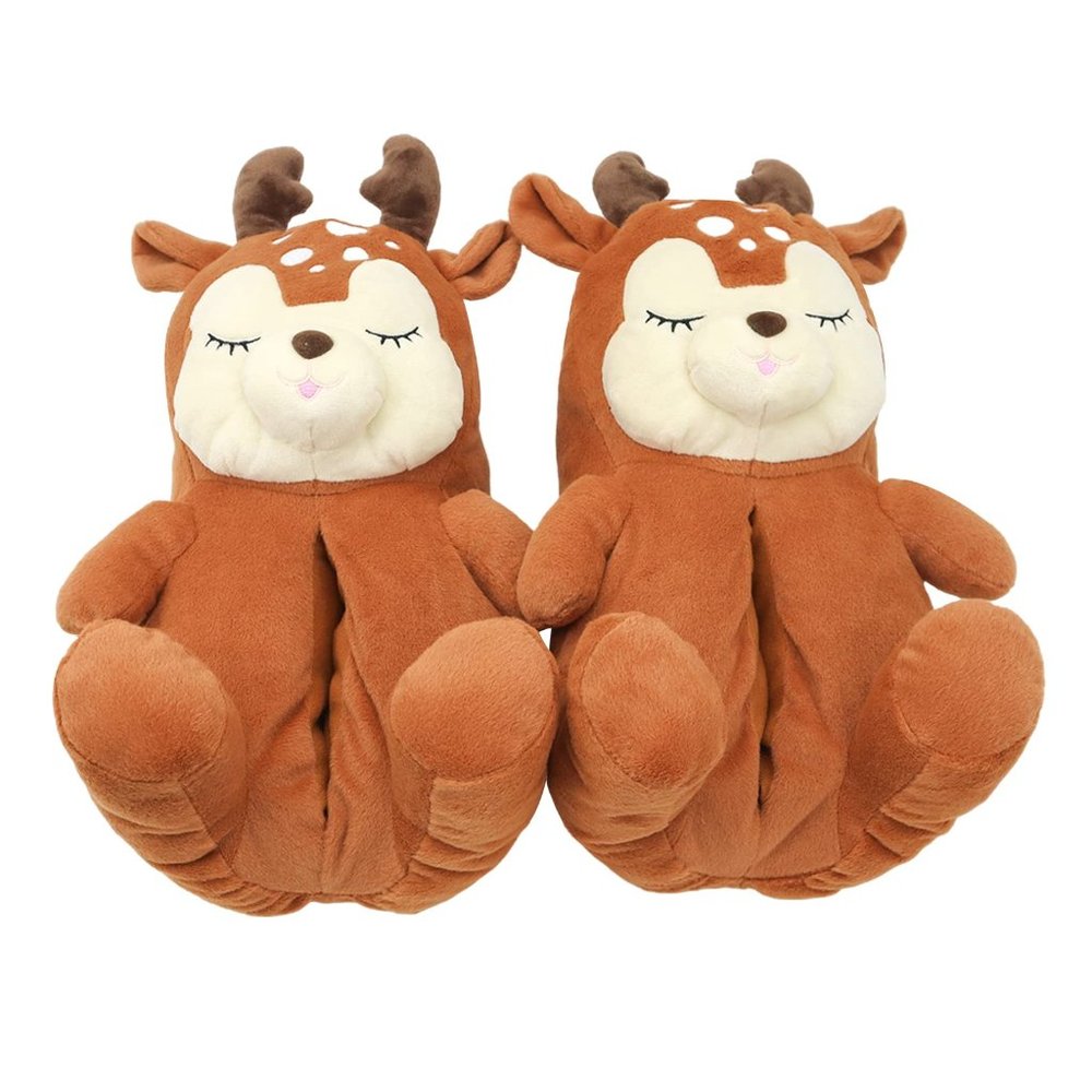 Sleepy Deer Slippers